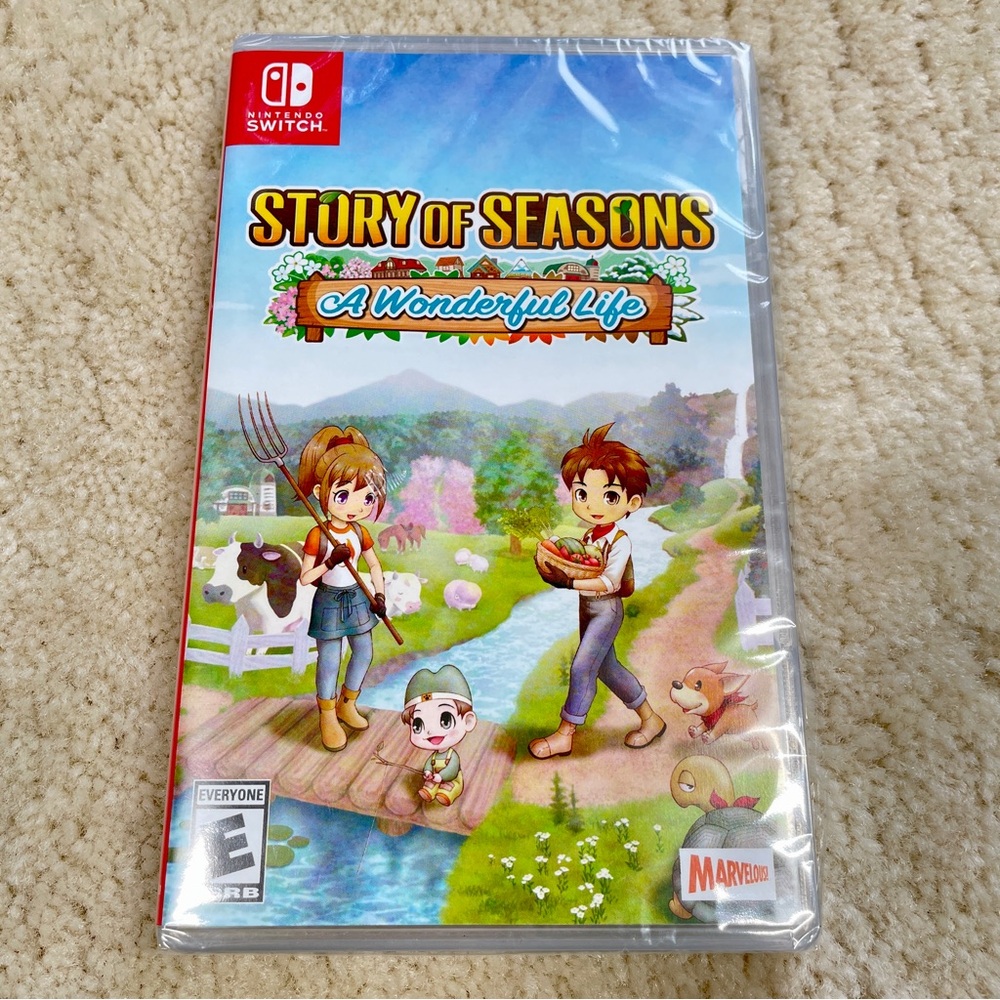 Story Of Seasons: A Wonderful Life Nintendo Switch BRAND NEW SEALED